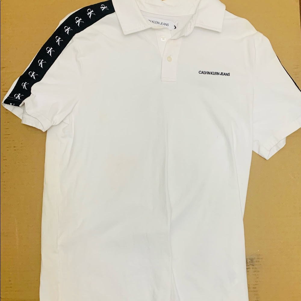 Calvin Klein Polo TShirt Mens Size Small